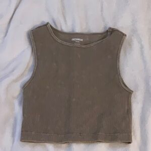 Girls crop tank